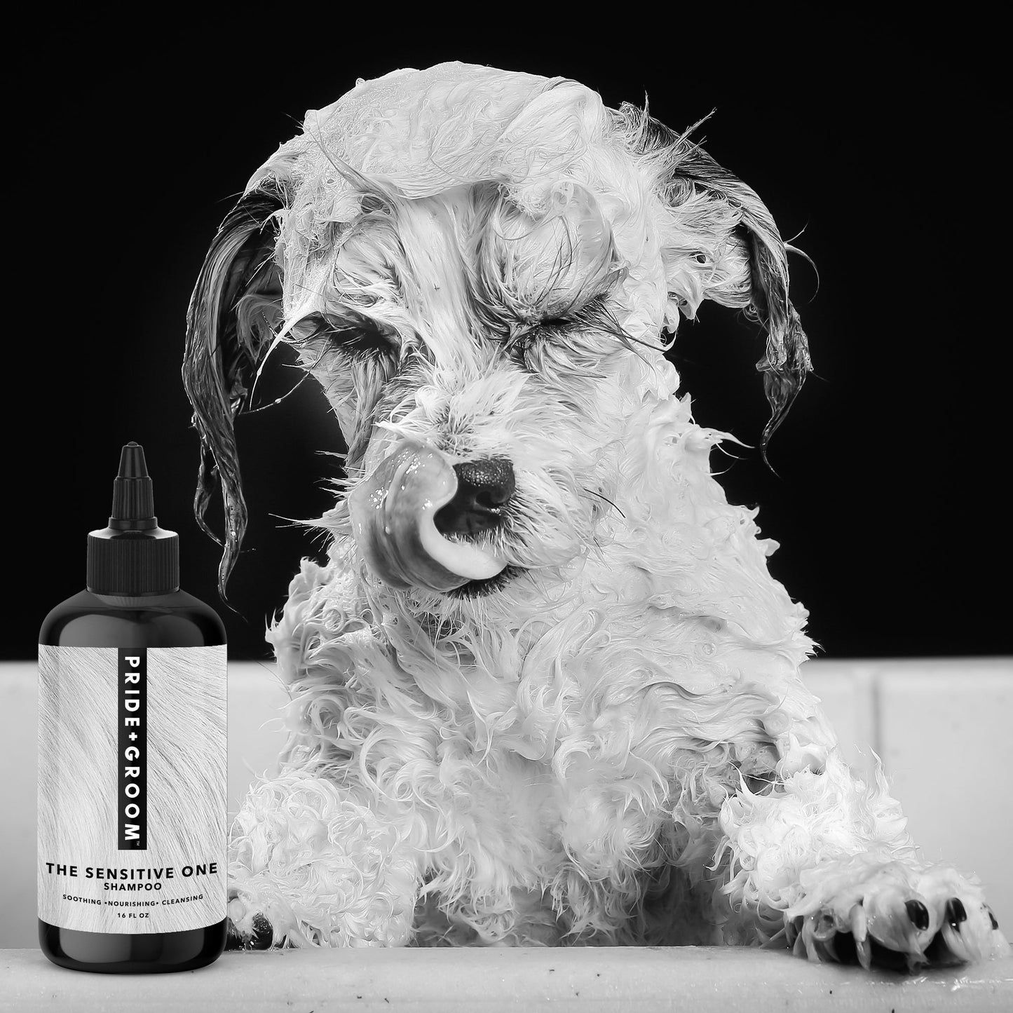 Pride + Groom THE SENSITIVE ONE Hypoallergenic Dog & Puppy Shampoo